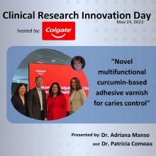 Announcement re: Cluster members presenting at Clinical Research Innovation Day