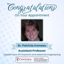 Dr. Comeau's Congratulatory Announcement re: New Position